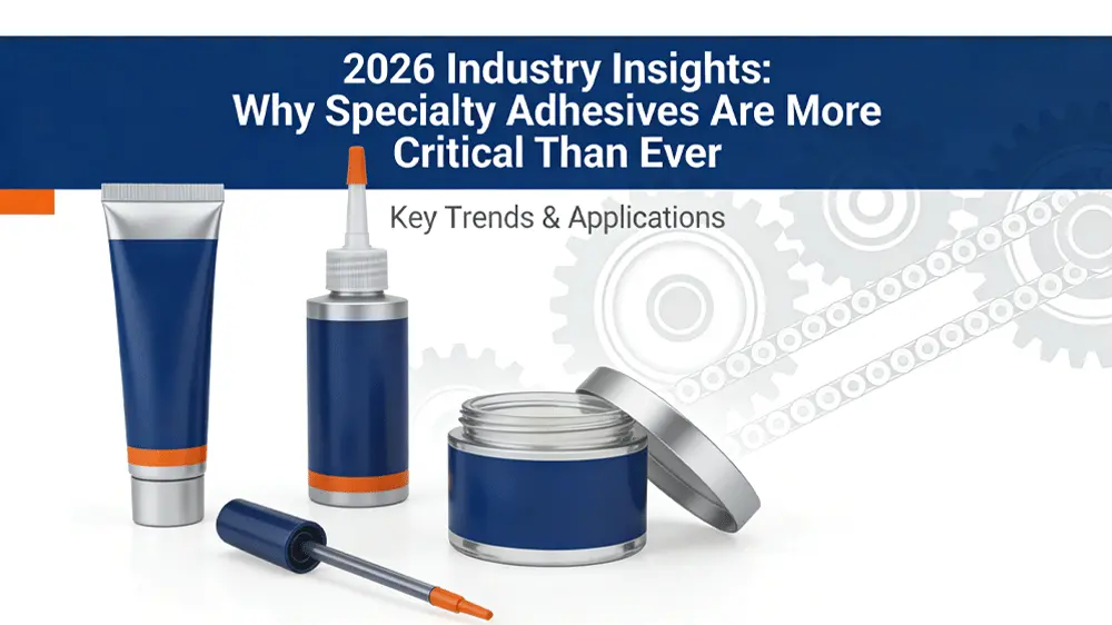 2026 Industry Insights Why Specialty Adhesives Are More Critical Than Ever