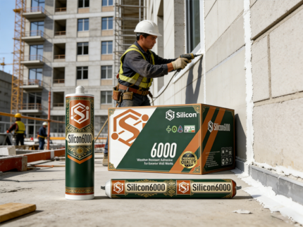 6000 Weather Resistant Adhesive for Exterior Wall Works​