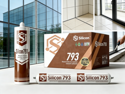 793 Neutral silicone weatherresistant adhesive