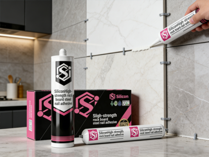 High-strength rock board steel nail adhesive