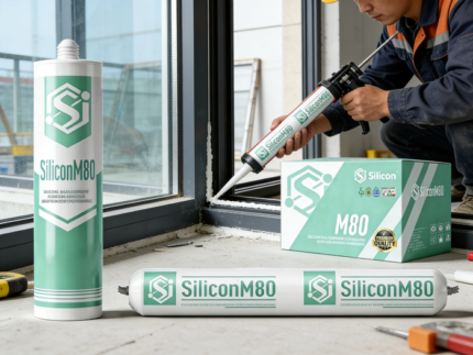 M80 Silicone Weatherproof Adhesive for Door and Window Engineering